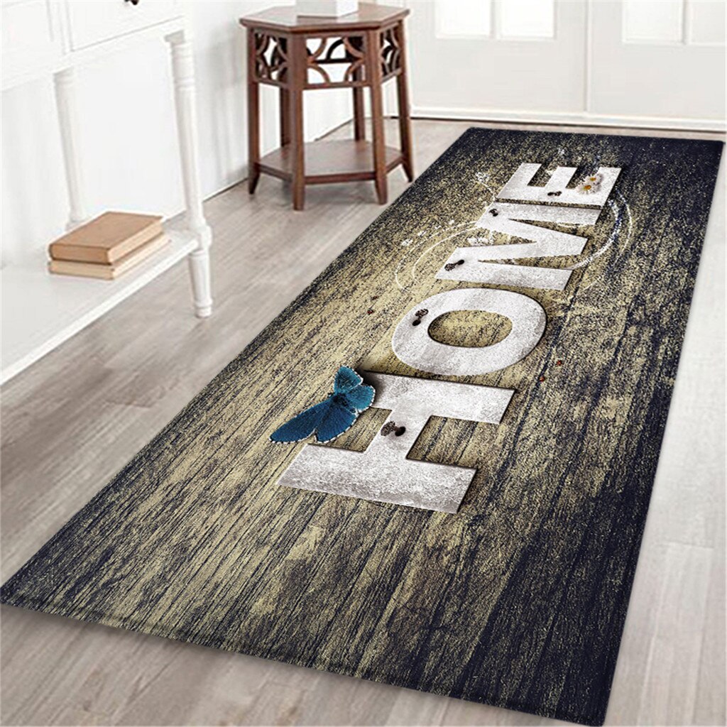 Bath Mat 60X180 CM Seascape Print Carpet Hallway Doormat Anti-Slip Carpet Absorb Water Kitchen Mat tapis salle de bain Bath Mats: C