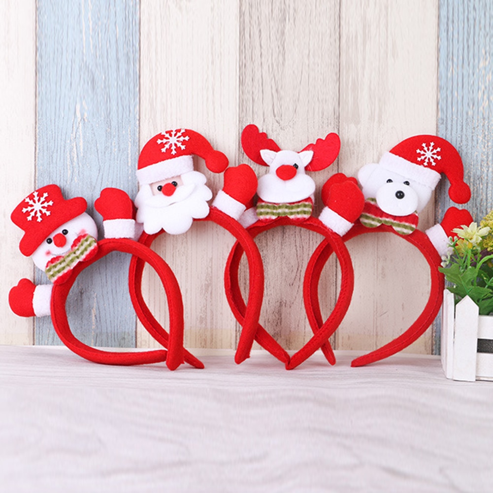 Led Knippert Hoofdband Licht Up Haarband Voor Kerst Decoratie Multi-color Hoofdband Spa Pakket