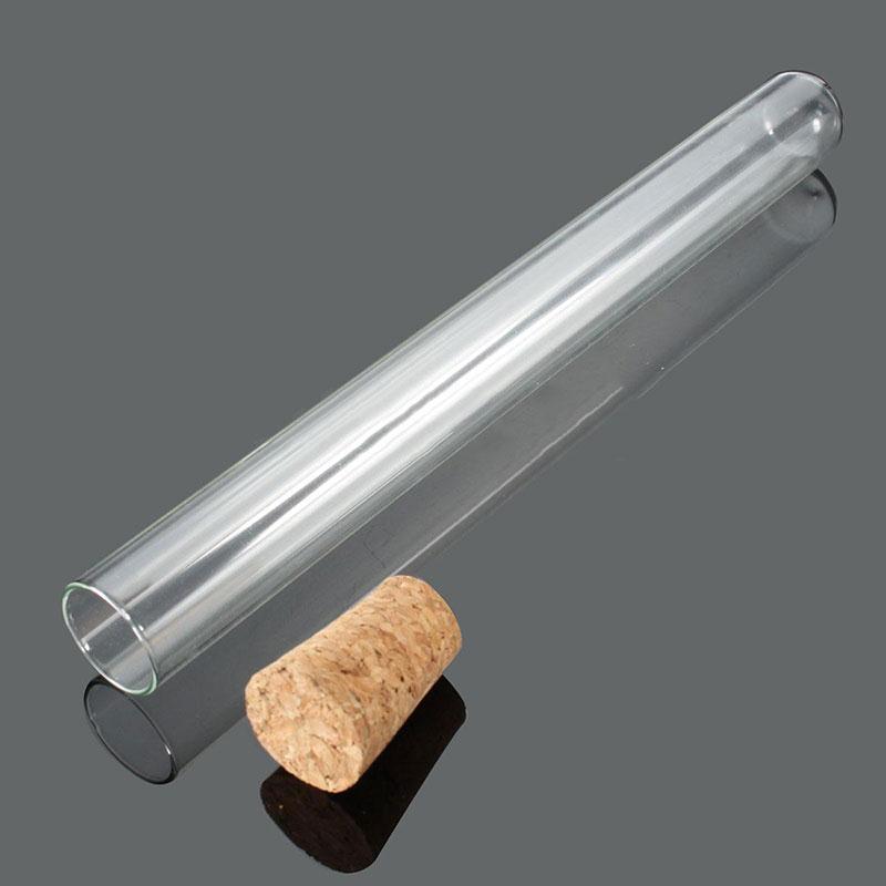 10pcs Labware Accessories Teaching Tools Chemistry Tube&Stopper Glass Cork Stopper School Glassware Tool Kits Kit