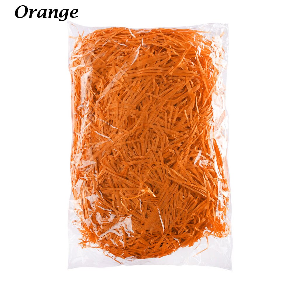 Confettis en papier raphia de 100g, pour boîte, remplissage de fête, accessoires d'emballage, fournitures artisanales de bricolage