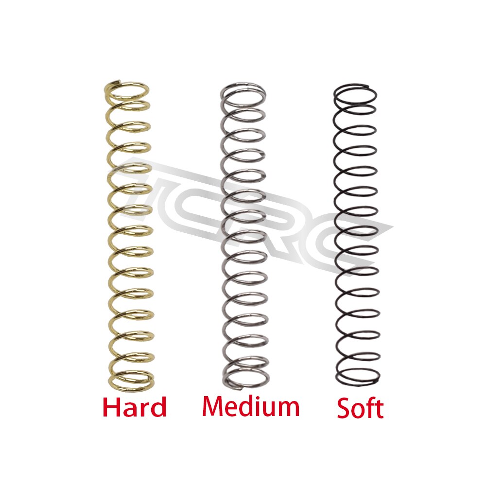 TCRC 2PCS 100mm Piggyback Shock Absorber Damper Set for 1/10 RC Crawler Axial SCX10 90046 D90 TRX4