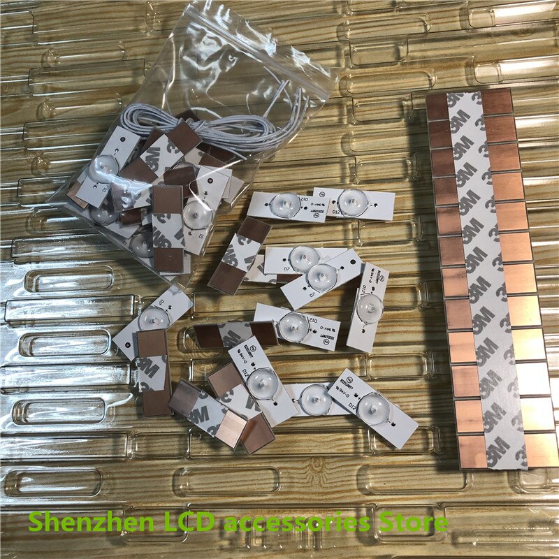Cuentas de repuesto para reparación de retroiluminación LED, accesorio para LG L2 R2 42LN575S 42LA620S TV 6916L-1217A, 100% , 3V