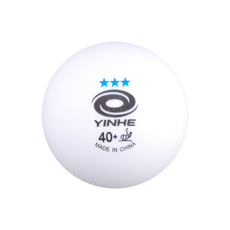 Yinhe galaxy 3 Sterne Weißen Kugeln 40 + Neue Materialien Kunststoff Nahtlose Ping Pong Bälle Offizielle Ball von Welt Spiele