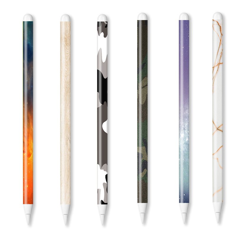 Dla apple pencil 2 naklejki odporne na zarysowania Ultra cienkie malowane naklejki dotykowy długopis Stylus naklejki antypoślizgowy papier ochronny