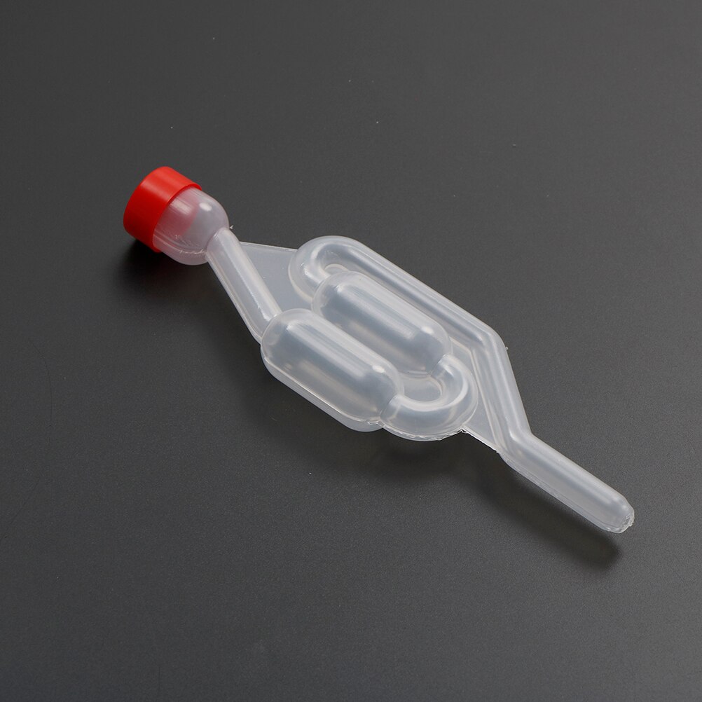 1pc Plastic Air Lock Home Brew Wine Fermentation Airlock Home Brew Air Lock Check Valve Water Sealed Valves