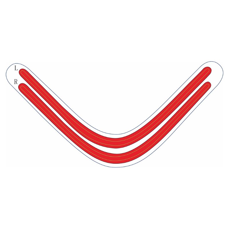 For PS5 Console Rainbow Gradient Sticker Self Adhesive Decals LED Lightbar For CD-ROM Digital Version Game Accessories: Red