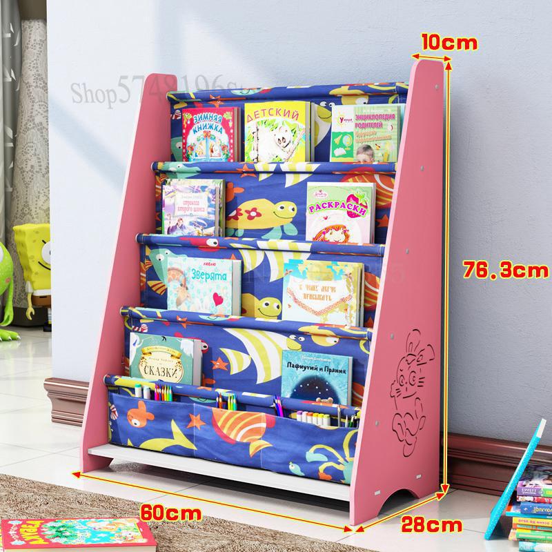 freundlicher Bücherregal Boden Einfache Gestell Wirtschaftlich Schüler Bücherregal Kindergarten freundlicher Bild Buch Lagerung Gestell: VIP 14