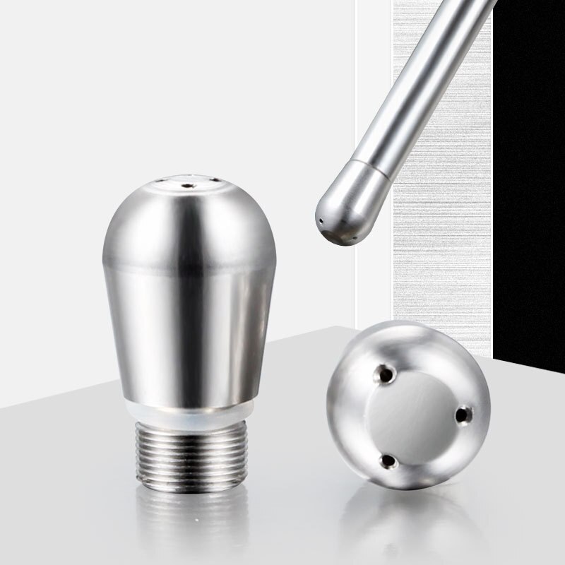 Boquilla de vapor para cafetera Breville 870/878/880, accesorios de acero inoxidable, espuma de leche perfecta para Barista 304, 3-4 agujeros