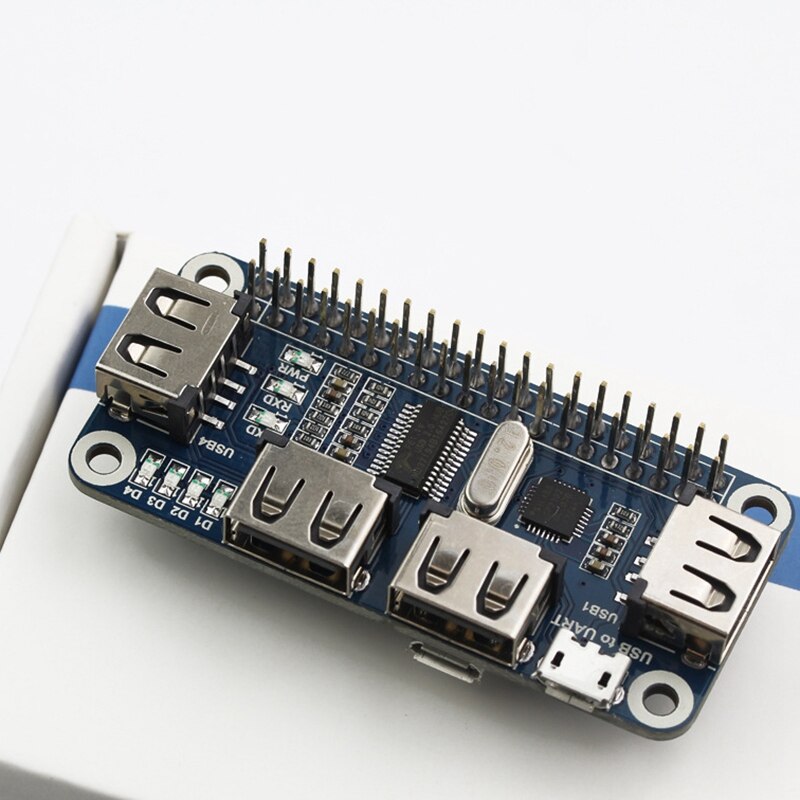 Per Raspberry Zero W 3Rd Generazione B + USB a Seriale Scheda di Espansione HUB Splitter Hub