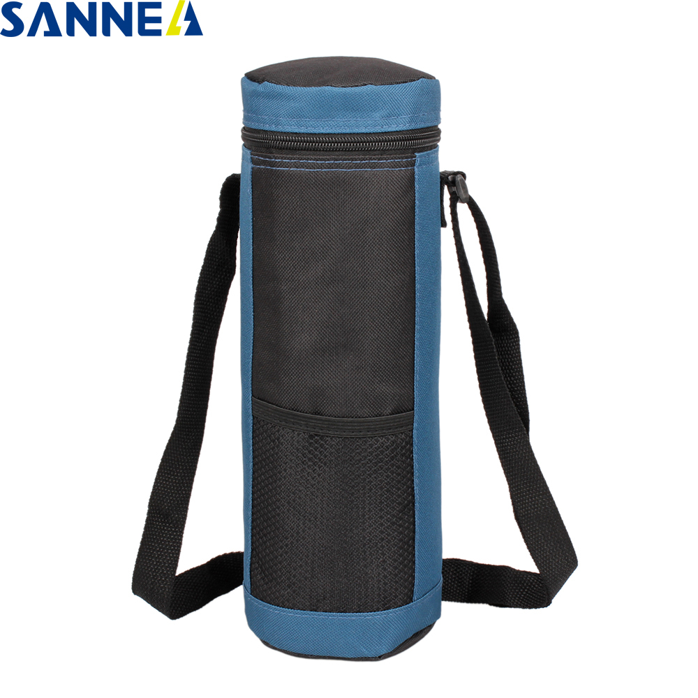 SANNE 2PCS/Lot 1.5L Cooler Bag Keeping Fresh Insulated Bottle Bag Polyester Waterproof Ice Pack Outdoor Picnic Thermal Lunch Box