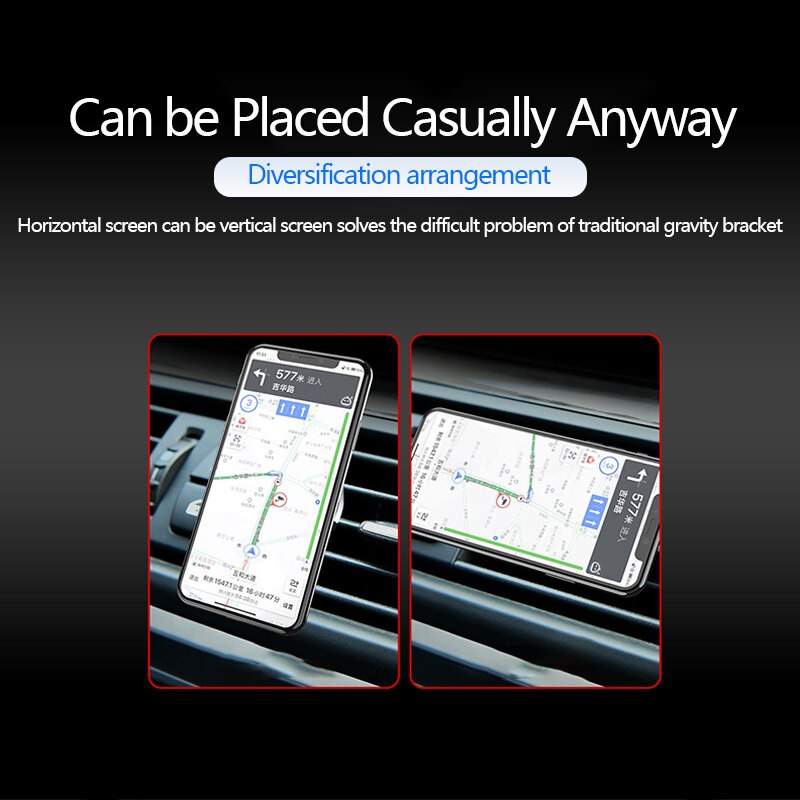 GYSO 10W Fast QI wireless car charger For iPhone 8 Plus X XR XS 11 Pro Max samsung S10 car phone holder wireless charger stand