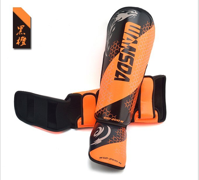 1 Paar Mma Boksen Scheenbeschermers Enkel Ondersteuning Mannen Vrouwen Kickboksen Apparatuur Karate Beschermers Sanda Muay Thai Legging