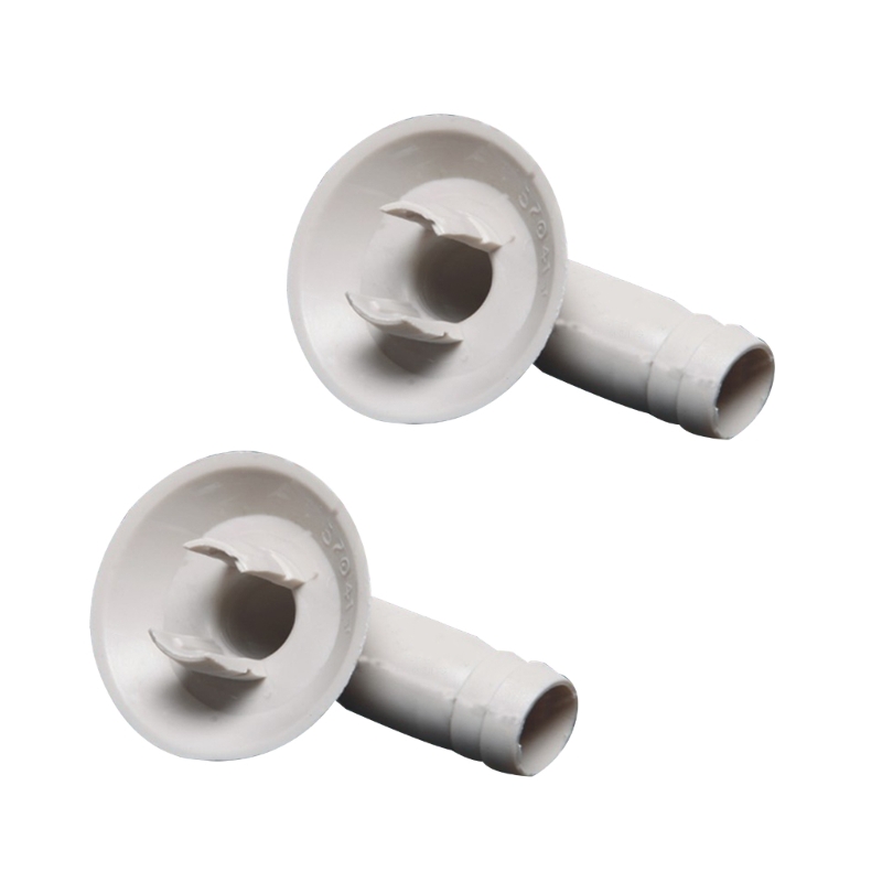 Conector de manguera de drenaje de aire acondicionado, herramienta acodada, accesorio de salida de agua, 2 uds.: Verde