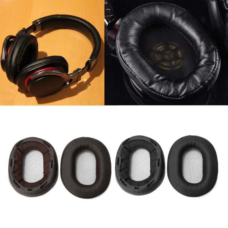 Ersatz Ohrpolster Ohrenschützer Kissen für sony MDR-1R MK2 1RBT 1ADAC MDR-1A 1ABT Protein Weicher Leder Ohr Pad Kopfhörer