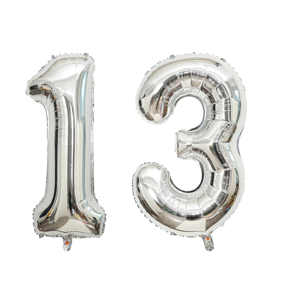 40 pulgadas 10 11 12 13 14 15 16 17 18 19 Globo Oro rosa Plata 10.o 11.o 12 13 14o 15o Decoración de de cumpleaños Globos: Verde claro