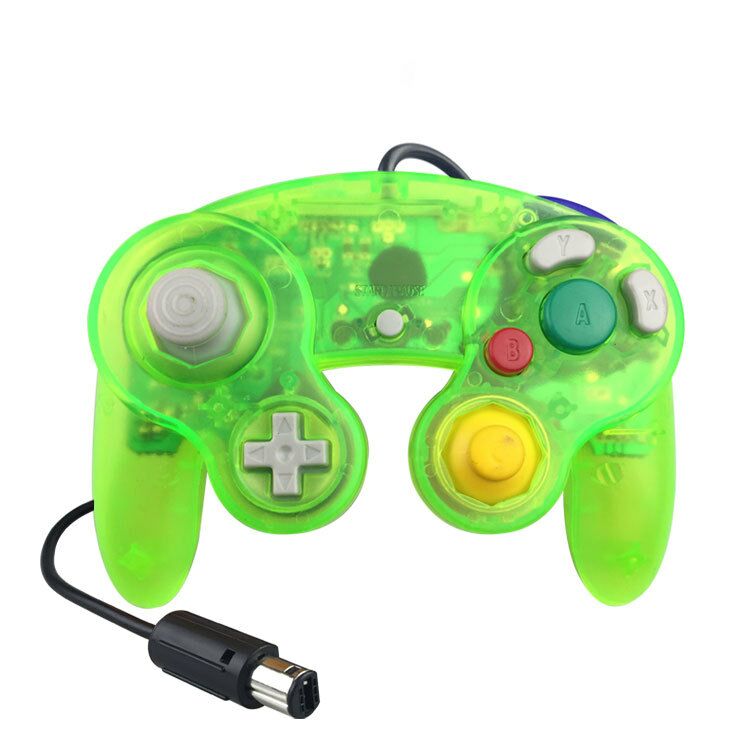 Gamepads Game Controller Pad Joystick for Nintendo Game Cube or for Wii kids Christmas: Water green