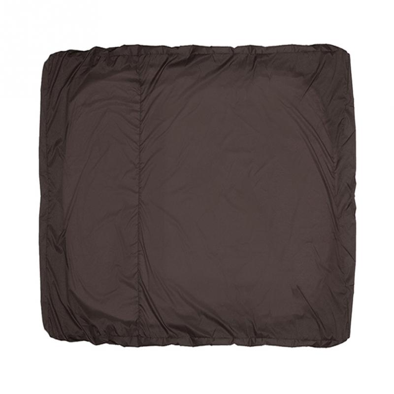 Funda grande para jaula para loros y pájaros, impermeable, a prueba de polvo, 97CM X 60CM X 130CM de altura: Brown