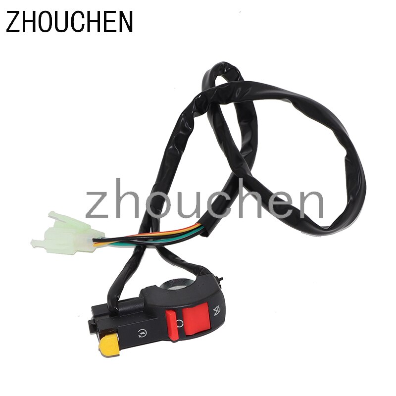 Universal Motorcycle Engine Stop Start Kill Switch Headlight Push Button for ATV Dirt Bike Scooter Quad Parts 50-125cc