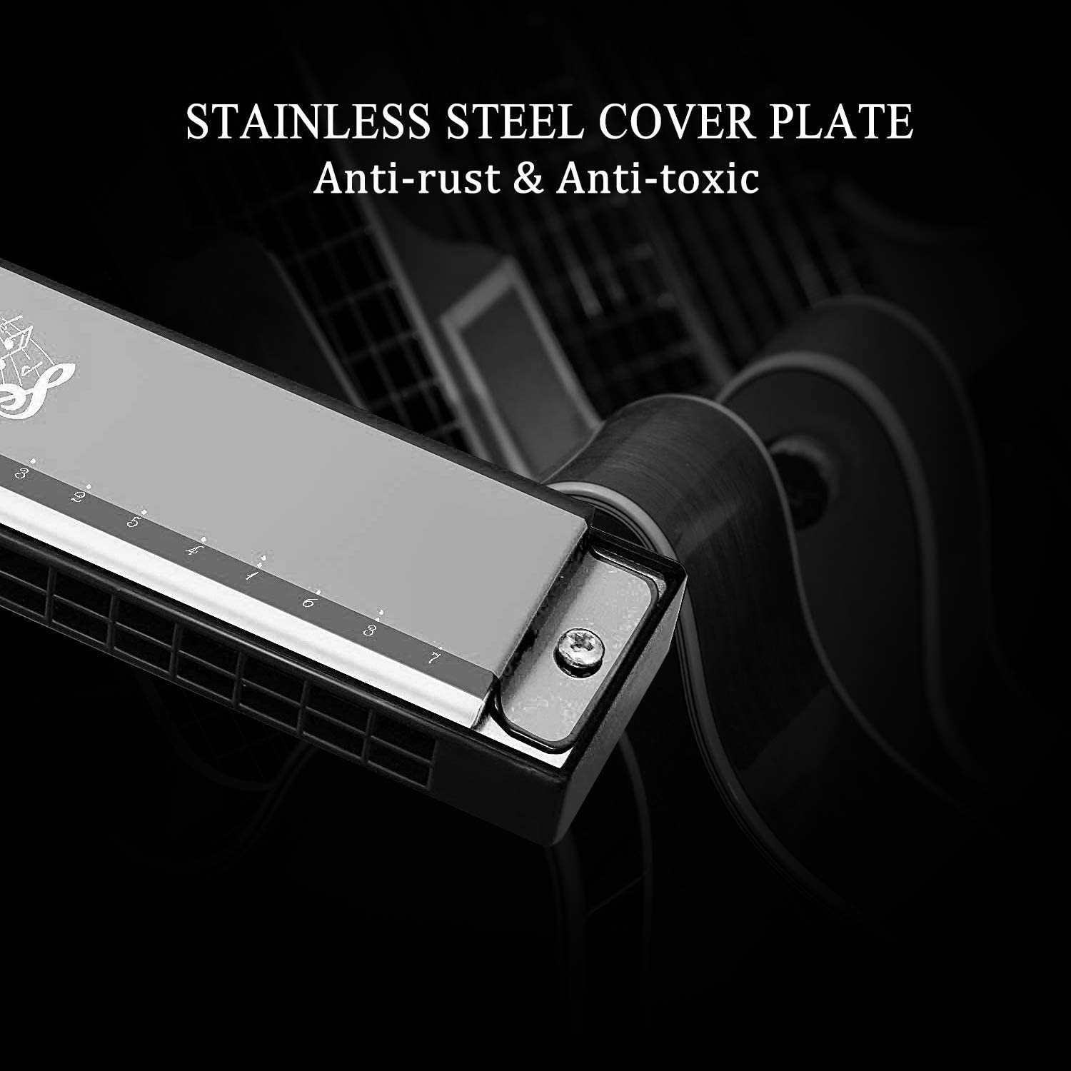 Harmonica Key C 24 Hole, Tremolo Harmonica for Beg... – Grandado