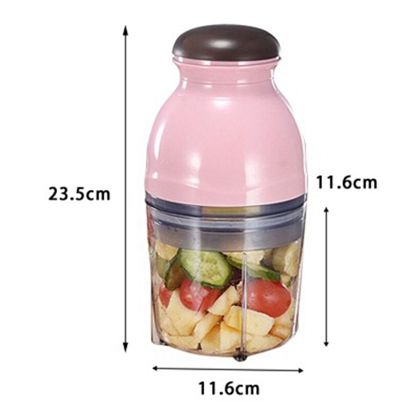 Mini Multipurpose Electric Food Processor Meat Grinder Vegetable Chopper Fruit Blender Mincer DIN889