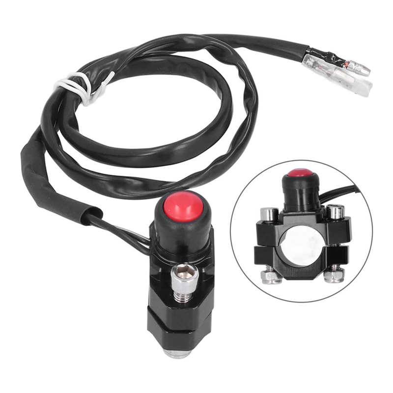 silnik początek przełącznik silnik zatrzymać przełącznik wodoodporny z baza dla Quad rower dla ATV dla skuter