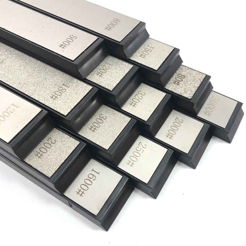 80#150#1000#3000# Diamond Sharpening Stone Whetstone Knife Sharpener Fixed Angle Knife Sharpener Honing Stonesc