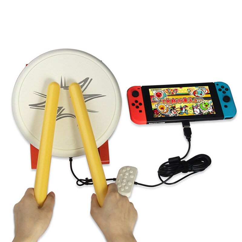 Per Nintendo Switch Gaming Drum per NS Joy-Con videogioco Taiko Drum per Nintendo Switch Taiko no Tatsujin accessori per videogiochi