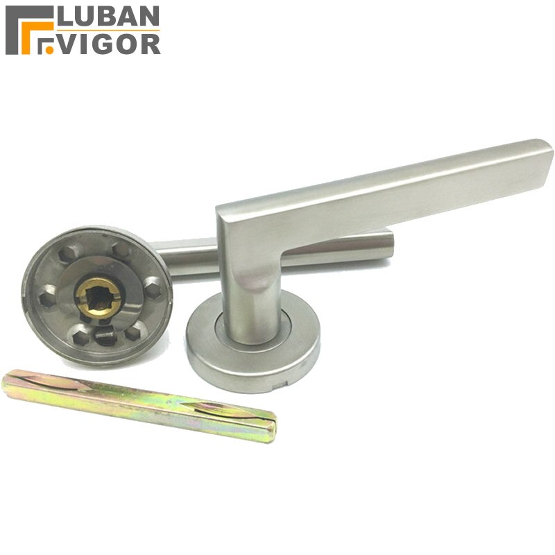 , 304 stainless steel Split door lock handle,Fire door handle,Brushed surface,Multiple appearances