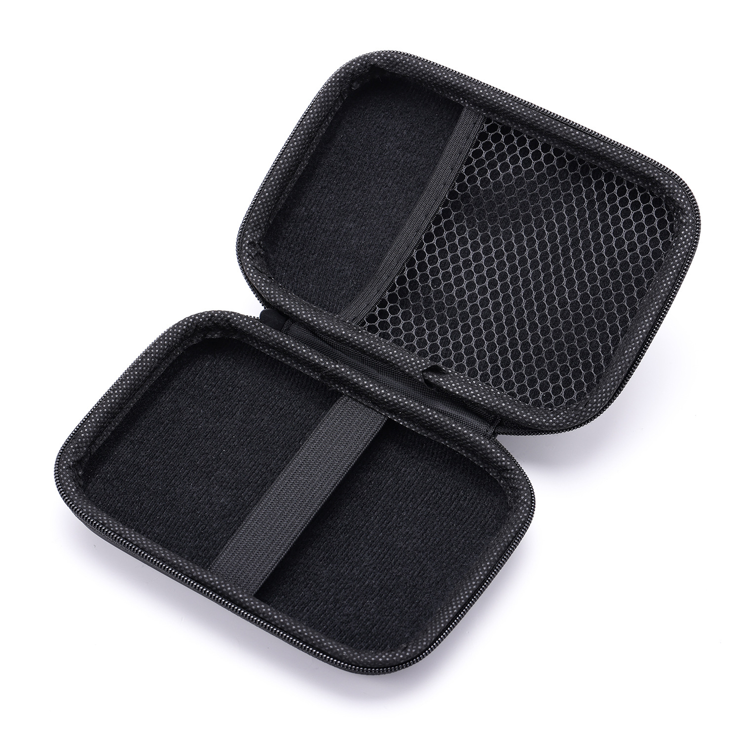 Beżowy HM200 ukryty Mini mikrofon z podwójnym zestaw słuchawkowy dla Shure Sennheiser AKG MiPro Audio-Technica Wirelss etui z suwakiem z paskiem