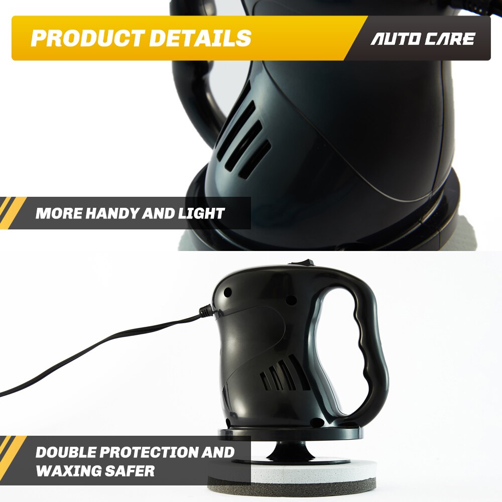 Dual Action Auto Car Connector Polisher DC 12V Mini Waxing Car Paint Care Repair Car Scratch Remover for Polisher Tools