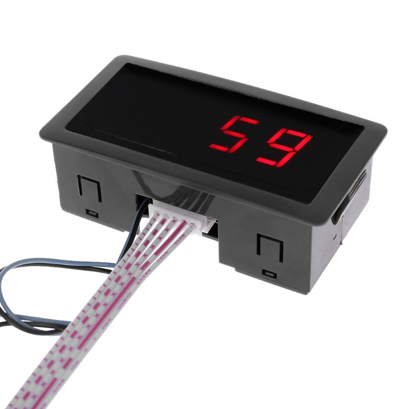 Digitale Zähler DC LED 4 Ziffer 0-9999 hoch/Unten Plus/Minus- Tafel Zähler Meter mit Kabel