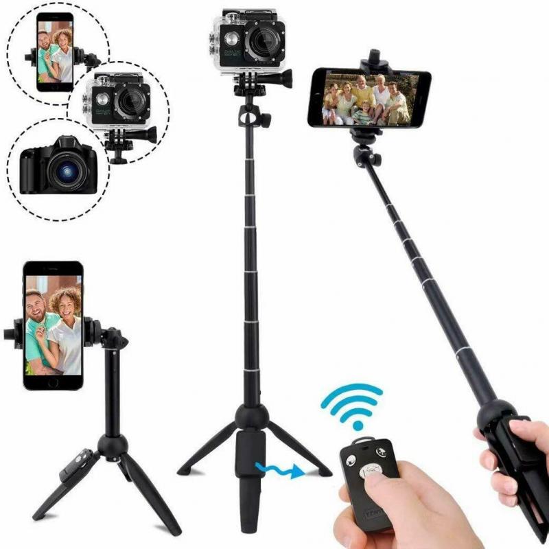 Yunteng 9928 treppiede Selfie Stick cellulare universale Bluetooth Selfie staffa per IPhone Xs Max/XS/XR/X/8 Plus/7/6 Plus