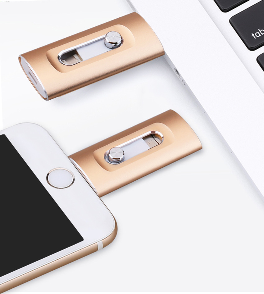 4 IN 1 usb flash drive 128GB 256GB 32GB 64GB pendrive High Speed for iPhone/Android/Type-C Memory stick 512GB 1TB 2TB pen drive