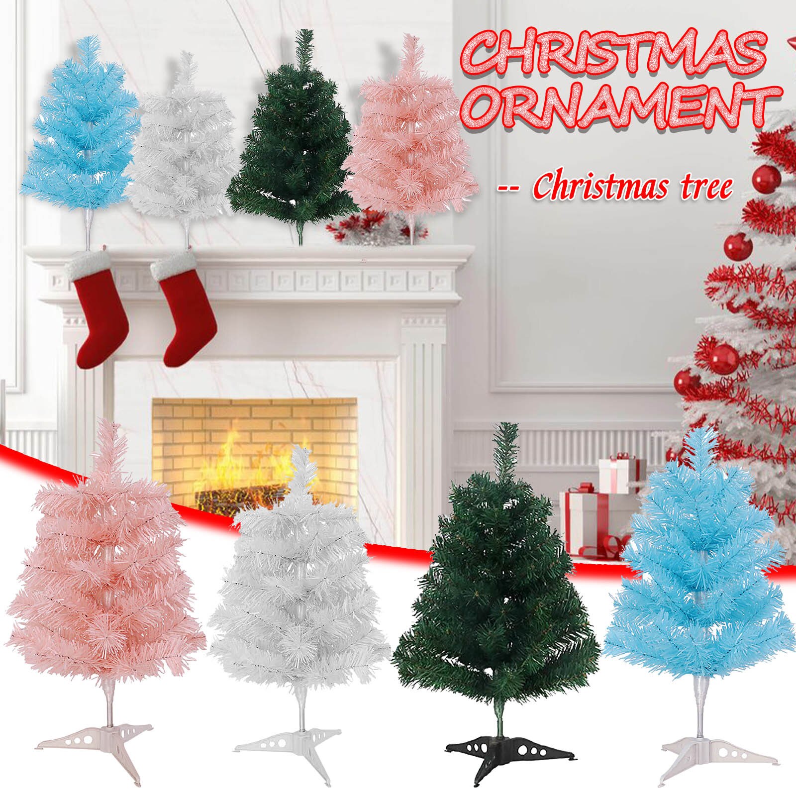 Petit paquet de noël Mini décoration de bureau avec 12 pièces boule de noël décoration de noël décoration Natale par La Casa