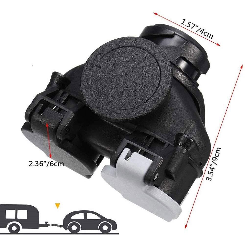 13 Pin Plug Naar 12N / 12S 7 Pin Sockets Adapter Caravan Towing Conversie Trailer Bedrading Connector 12V
