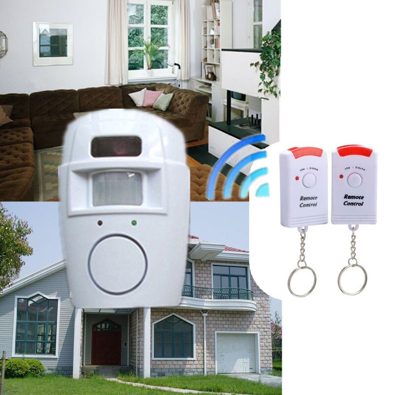 Infrared Driveway Wireless Motion Outdoor Alarm Sensor Alert Detectors Security Device DU55