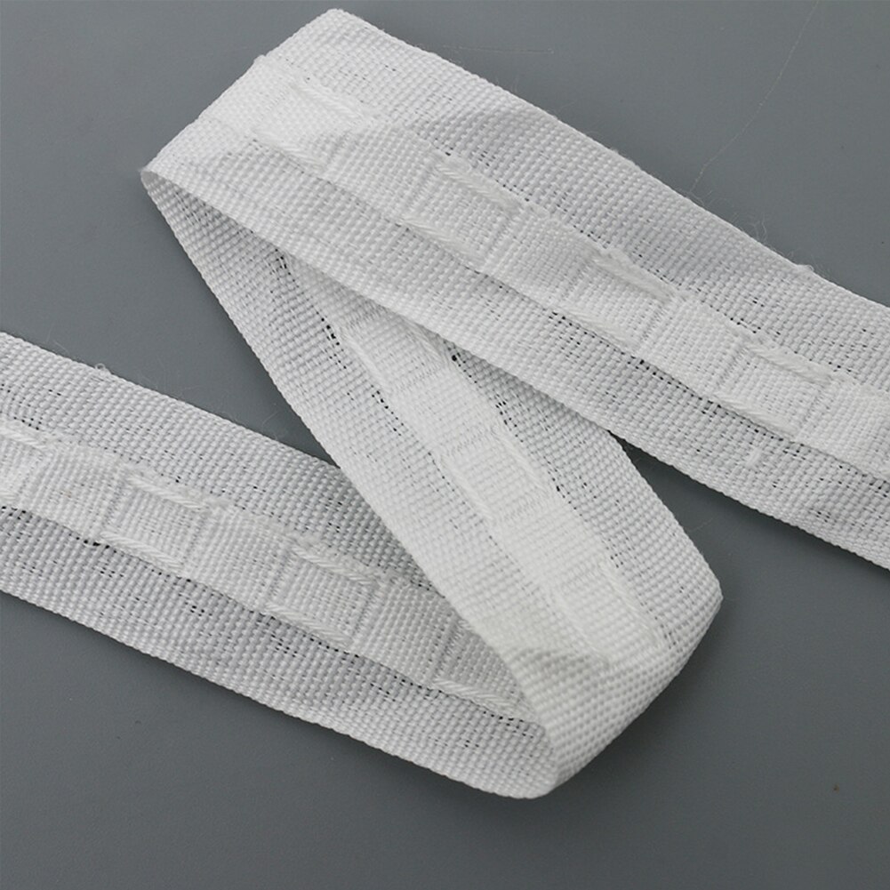 30mx3cm Curtain Heading Tape Strong Toughness Lightweight DIY Home Knit Craft Supply Accessories No Odor Pleat Shading Narrow