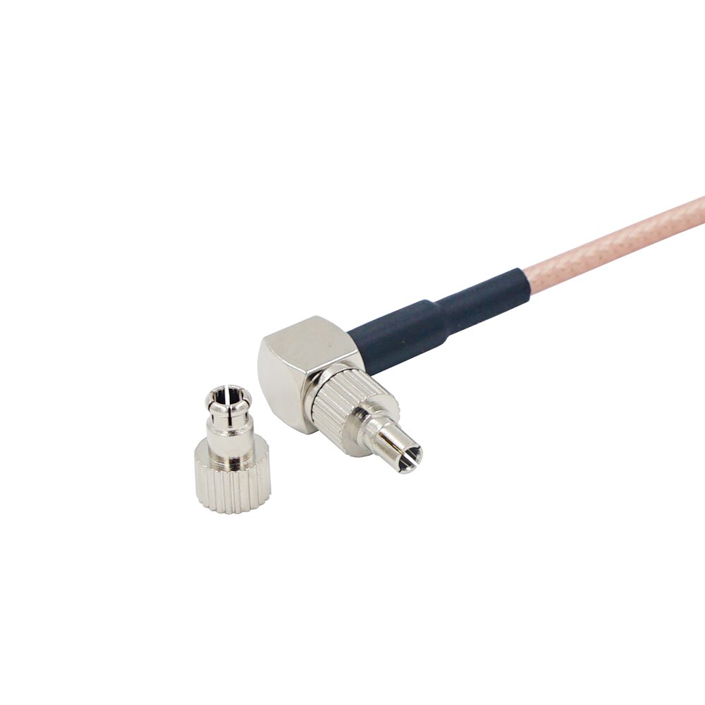 Sma hunn til crc 9/ts9 dobbel kontakt rf koaksialadapter  rg316 kabel 15-100cm