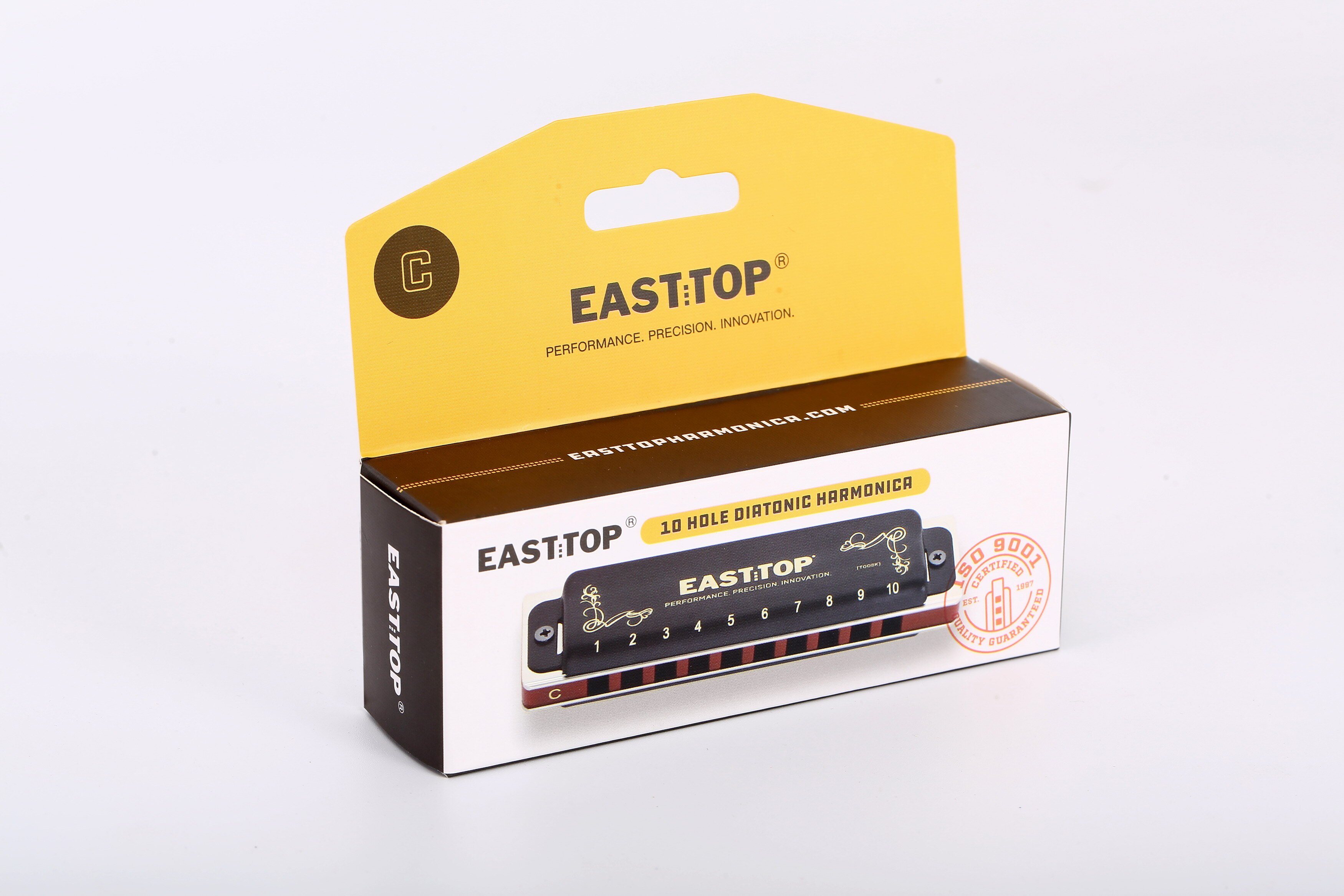 East top nuova armonica diatonica T008K blues, armonica professionale, organo a bocca, per principianti, giocatori, regali