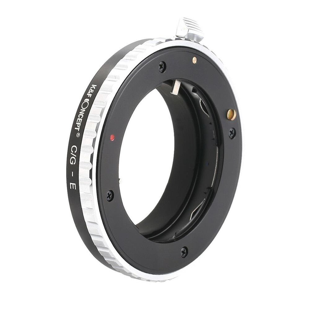 K &amp; f-adaptador de montagem de lente conceito, lente g para e-mount, câmera nex, a7r2, a7r3, a7m3, a7m2, a9, a5000, a6000, a6000, a6300, a6400