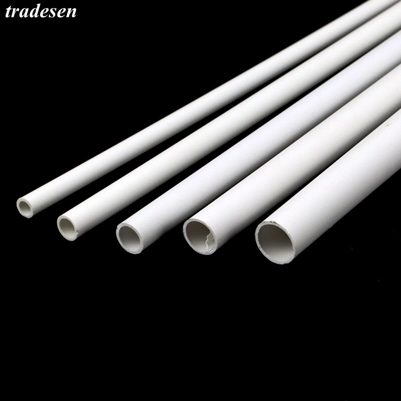 O.D5 ~ 16Mm Zwart Pvc Pijp Tuin Thuis Irrigatie Drip Watering Buis Aquarium Aquarium Harde Buis Waterleiding voor Tuin 50Cm Lange