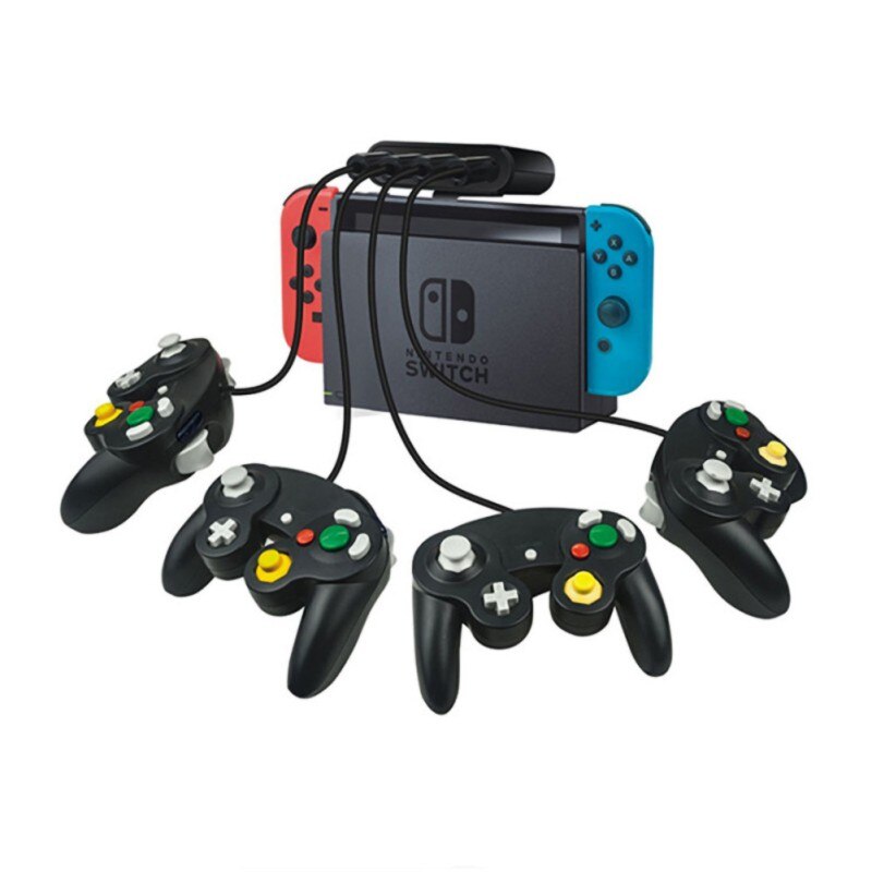 2 In 1 Gamecube Controller Adapter Converter Voor Wi I U Pc Voor Wiiu Voor Nintend Schakelaar Voor Ns