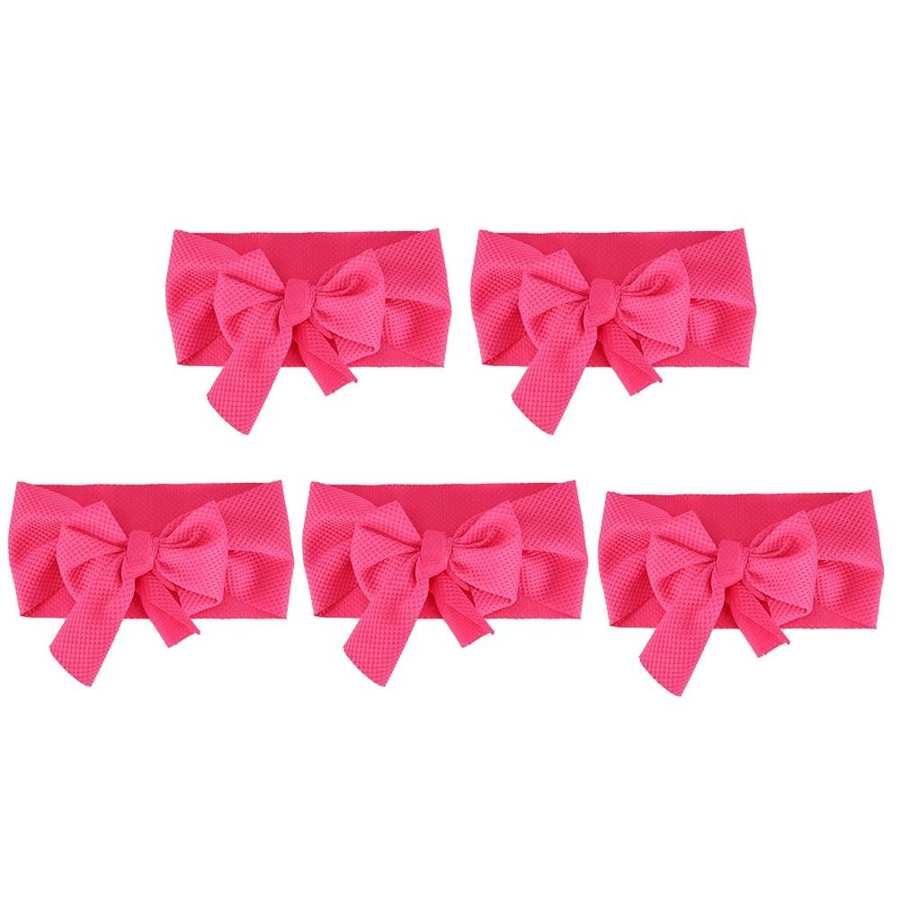 Diadema de bebé Diy K, paño hindú, diadema con lazo, papel de , accesorios para el cabello, 5 uds.: B