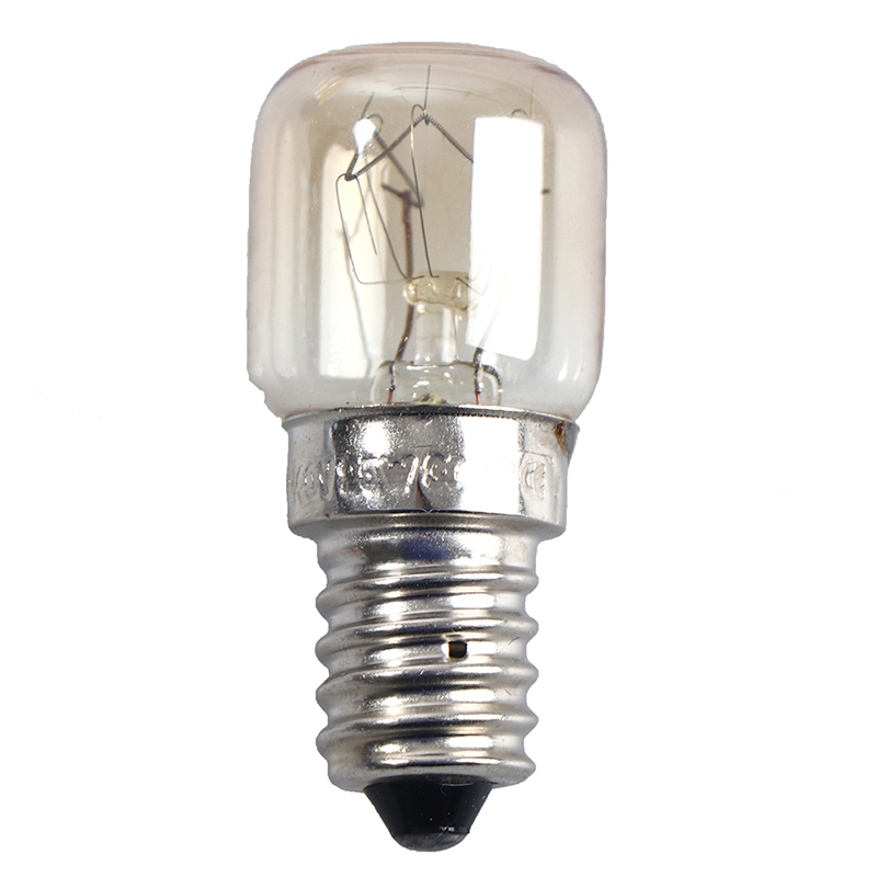 Bombilla de alta temperatura para horno microondas, accesorios de reparación de cocina, E14S, 15W/20W, 220V, 300 ℃, novedad: Gris oscuro