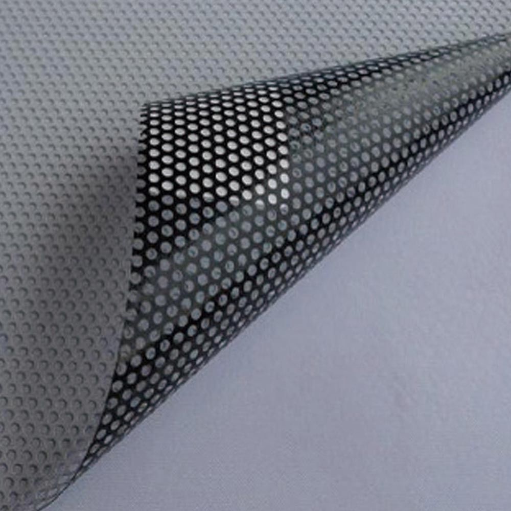 1.37x1m White One Way Vision Print Media Vinyl Window Film Perforated Mesh Posting Film Self Adhsive