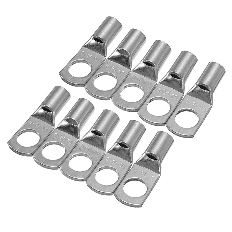 10 Stuks Auto Auto Tin Plated Koperen Buis Kabel Terminals Batterij Lassen Crimp Connectors Accessoires