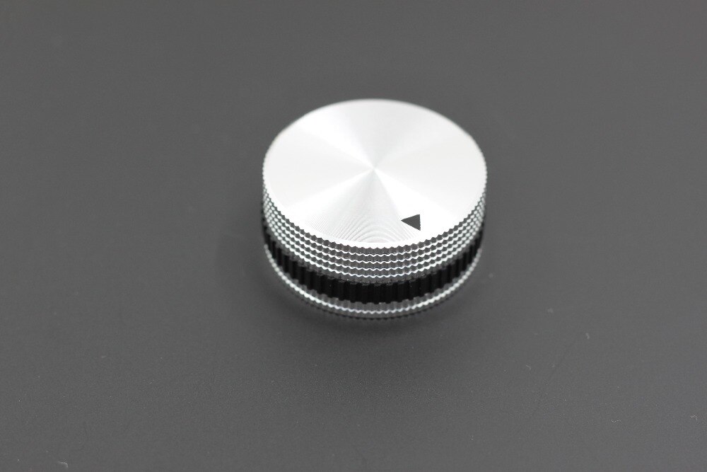 1 stks Diameter 40mm hoge 18mm alle aluminium effen volumeknop
