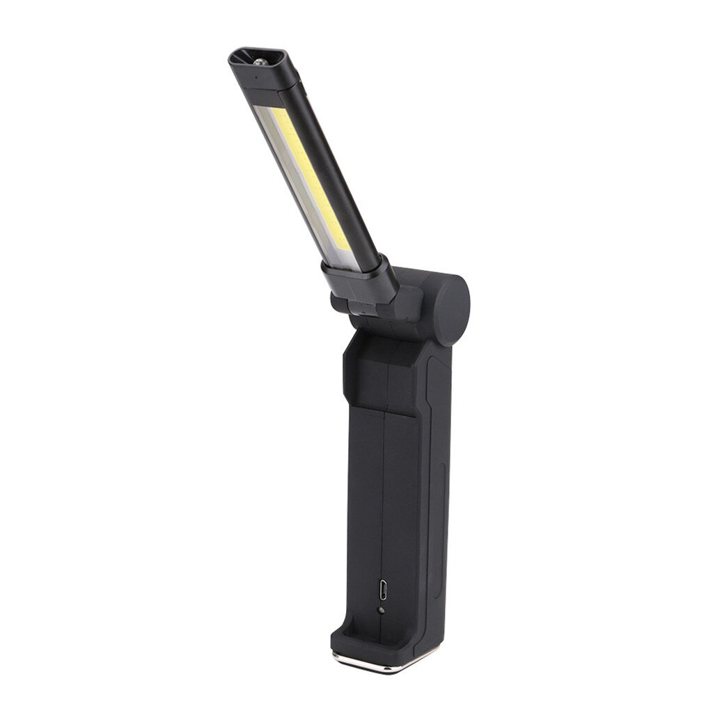 Portable Spotlight Werken Light Cob + Led Oplaadbare Magnetische Zaklamp Flexibele Inspectie Lamp Cordless Worklight Outdoor30