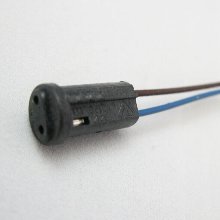 10 stk 20cm 12v 1a stikkontaktholder  g4 keramisk hode ledet halogenlampe pærefot