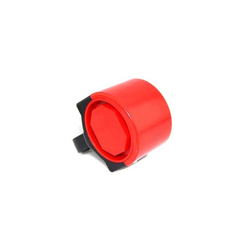 Fiets elektronische luide claxon mountainbike bel claxon buiten waarschuwing veiligheid stuur alarm ring bel fietsaccessoires: Rood